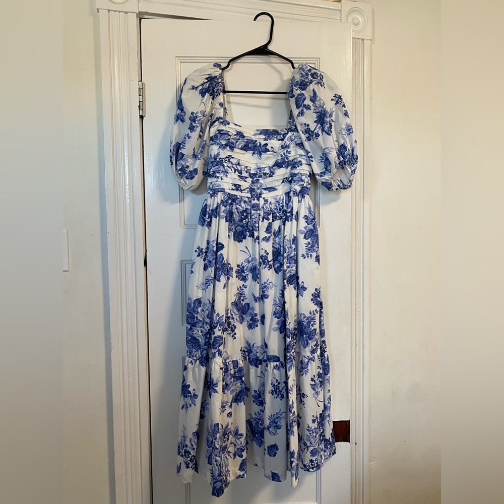 Blue Floral Emerson Dress